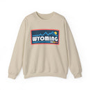 Wyoming Sweatshirt - Mountain Graphic Crewneck-2