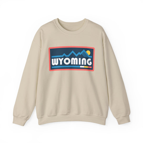 Wyoming Sweatshirt - Mountain Graphic Crewneck