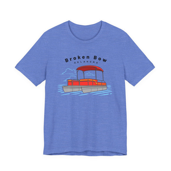 Broken Bow, Oklahoma T Shirt - Pontoon Boat Tee