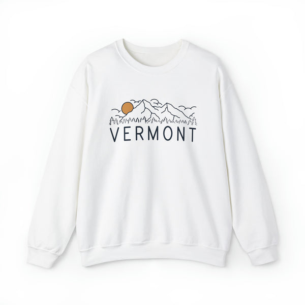 Vermont Sweatshirt - Unisex Vermont Crewneck Sweatshirt