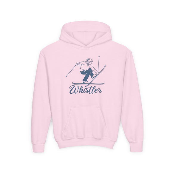 Whistler, Canada Youth Hoodie - Snow Ski Kids Whistler Hooded Sweatshirt