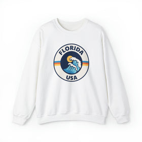 Florida Sweatshirt - Unisex Florida Crewneck Sweatshirt