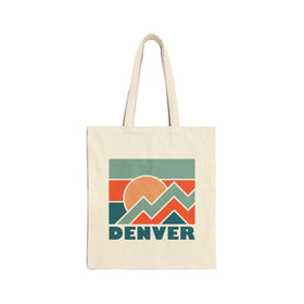 Denver, Colorado Cotton Canvas Denver Tote Bag