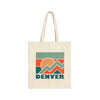 Denver, Colorado Cotton Canvas Denver Tote Bag