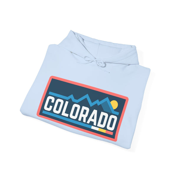 Colorado Hoodie - Sun Unisex Colorado Hoodie Graphic Sweatshirt