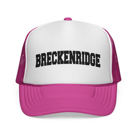 Buy pink Breckenridge, Colorado Collegiate Style Trucker Hat
