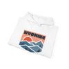 Wyoming Hoodie - Mountain Unisex Wyoming Hoodie Graphic Sweatshirt