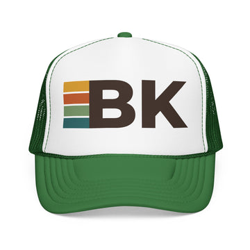 Buy kelly-white-kelly Brooklyn, New York Trucker Hat - BK retro cap