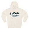 Premium Wyoming Hoodie - Retro Unisex Sweatshirt