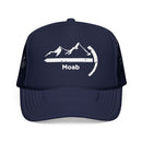 Moab, Utah Trucker Hat - Foam Boulder Cap-3