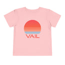 Vail, Colorado Toddler T-Shirt - Retro 80s Toddler Vail Shirt-5