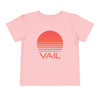 Vail, Colorado Toddler T-Shirt - Retro 80s Toddler Vail Shirt