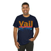 Vail, Colorado Shirt - Mountain Sunset Unisex Vail T-Shirt