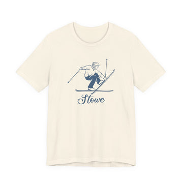 Stowe, Vermont T Shirt - Vintage Ski Graphic Tee - 0