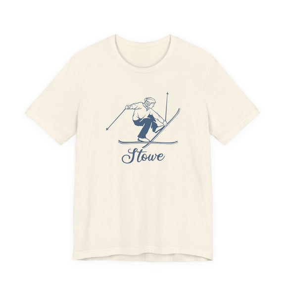 Stowe, Vermont T Shirt - Vintage Ski Graphic Tee