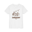 Sandpoint, Idaho Youth T-Shirt — Vintage Gondola Ski Mountain Tee-2