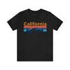 California T-Shirt - Mountain Sunset Unisex California Shirt