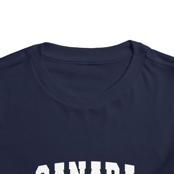 Canada Toddler Graphic Tee - Kids Canada Vacation T-Shirt