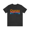 Ouray, Colorado Shirt - Mountain Sunset Unisex Ouray T-Shirt