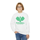 Southampton, New York Youth Sweatshirt - Pickleball Unisex Kid's Southampton Crewneck Sweatshirt-6