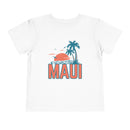 Maui, Hawaii Toddler T-Shirt - Retro Palm Tree Toddler Maui Shirt-2