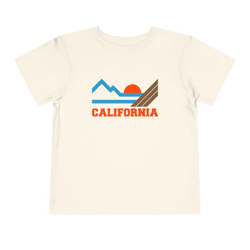 California Toddler Graphic Tee - Kids California T-Shirt - 0