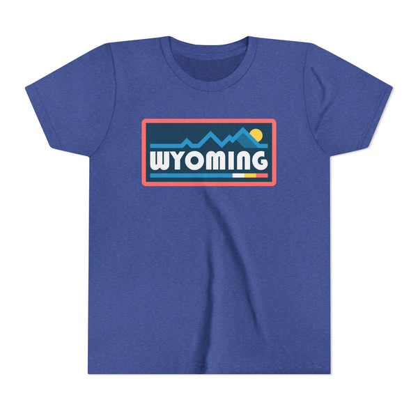 Wyoming Youth Graphic Tee - Kids T Shirt