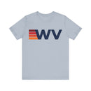 West Virginia Retro Stripes T-Shirt | West Virginia State Tee-4