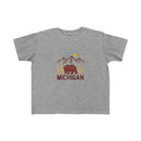 Michigan Toddler T-Shirt - Unisex Toddler Michigan Shirt-2