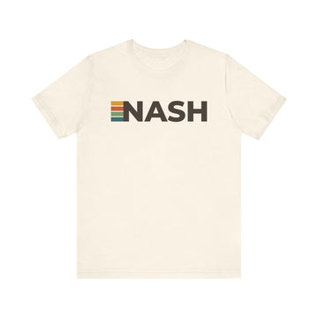Nashville, Tennessee tee - NASH t shirt retro stripes