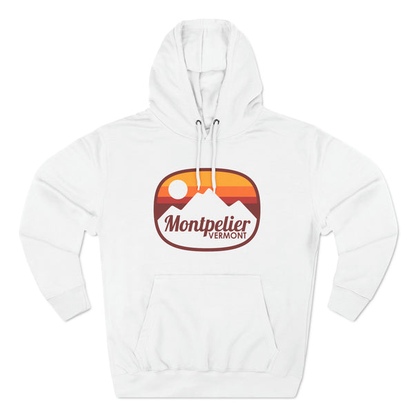 Premium Montpelier, Vermont Hoodie - Retro Unisex Montpelier Sweatshirt