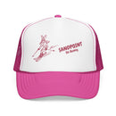 Sandpoint, Idaho Ski Bunny Foam Trucker Hat-1