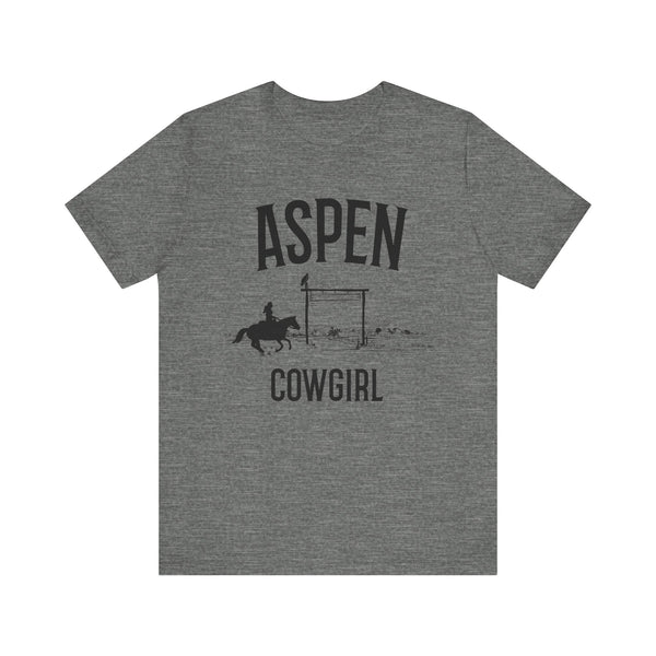 Aspen, Colorado Cowgirl Graphic Tee
