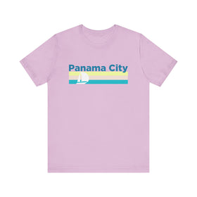 Buy lilac Panama City, Florida T Shirt - Sailboat Graphic Tee