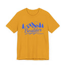Boulder, Colorado T-Shirt - Retro Mountain Unisex Boulder Shirt-27