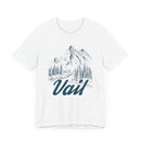 Vail, Colorado Graphic Tee - Mountain Illustration Vail T Shirt-8