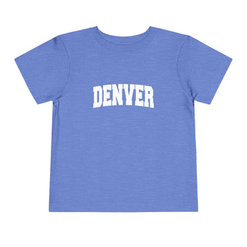 Denver, Colorado Toddler Graphic Tee - Kids Denver Vacation T-Shirt - 0