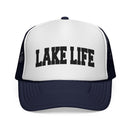 Lake Life Retro Collegiate Style Trucker Hat-6