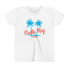 Siesta Key, Florida Youth Shirt - Retro Palm Tree Siesta Key Kid's T-Shirt