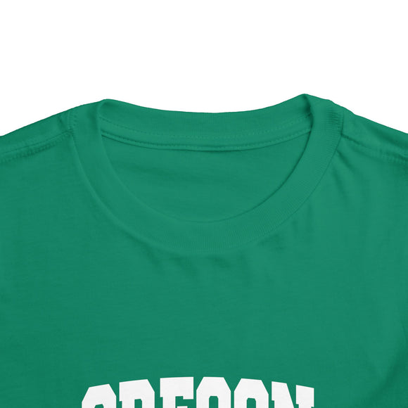 Oregon Toddler Graphic Tee - Kids Oregon Vacation Shirt