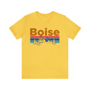 Boise, Idaho Shirt - Mountain Sunset Unisex Boise T-Shirt-9