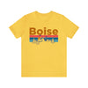 Boise, Idaho Shirt - Mountain Sunset Unisex Boise T-Shirt