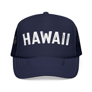 Buy dark-navy Hawaii Trucker Hat - Hawaii Cap