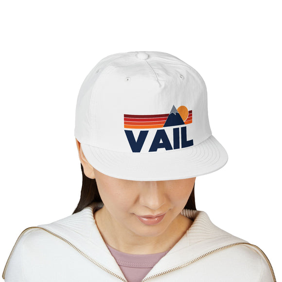 Vail, Colorado Mountain Surf Cap | Retro Light Weight Cap