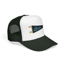 Acadia National Park Pennant Trucker Hat — Vintage Foam Mesh Cap-10