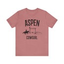 Aspen, Colorado Cowgirl Graphic Tee-2