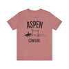 Aspen, Colorado Cowgirl Graphic Tee