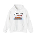 Illinois Hoodie - Unisex Ski Lift Sweatshirt-1