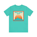 Retro Salt Lake City, Utah T-Shirt, Mountain Sun Tee, Unisex Graphic Shirt, Vintage Salt Lake City, Utah Top, Outdoor Adventure Clothing-5