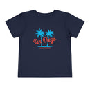 San Diego, California Toddler T-Shirt - Retro Palm Tree Toddler San Diego Shirt-1